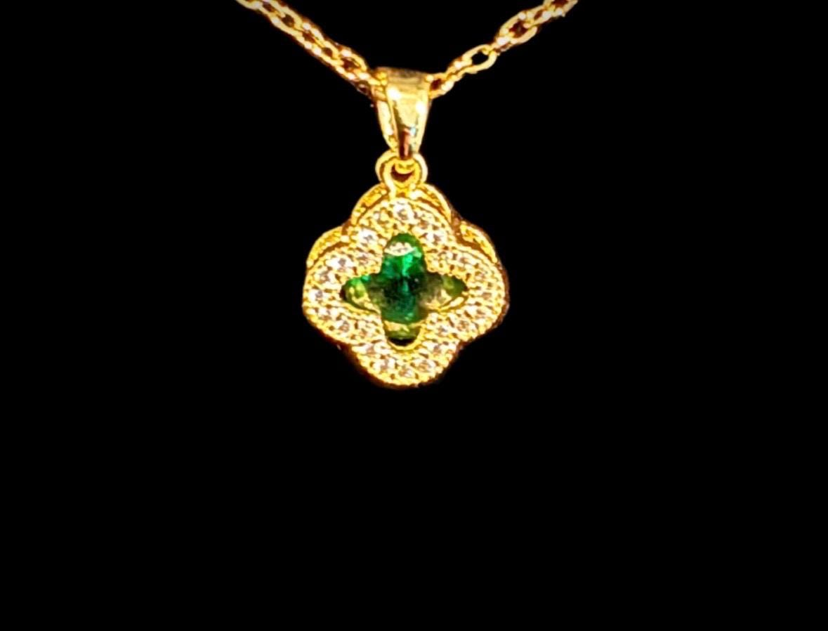 Harmony Clover Green Zircon