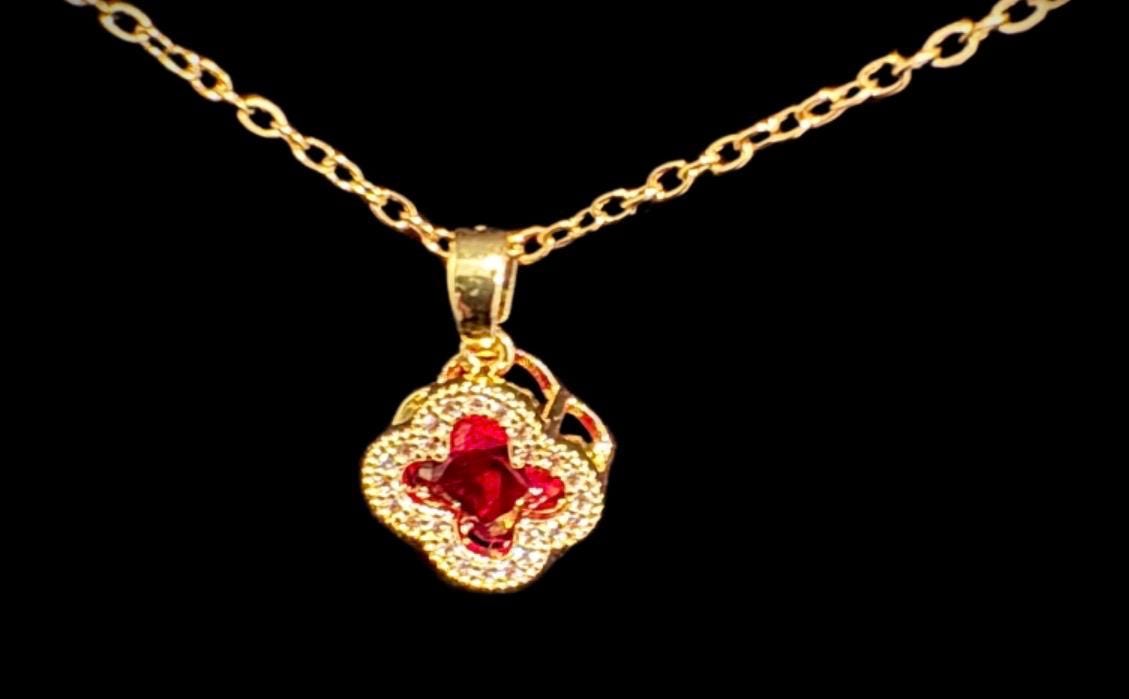 Passion Clover Red Zircon