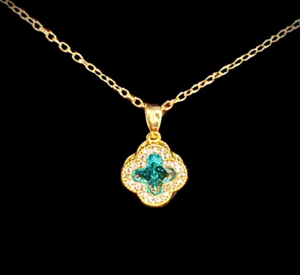 Celestial Clover Light Blue Zircon