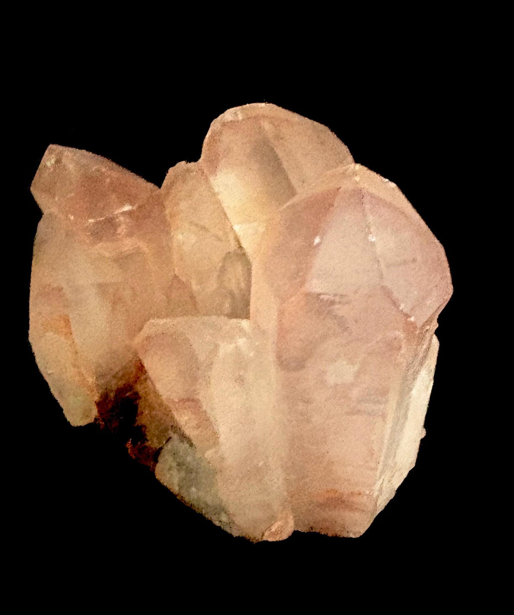 Ishuko Red Phantom From Quartz Central Province Zambia