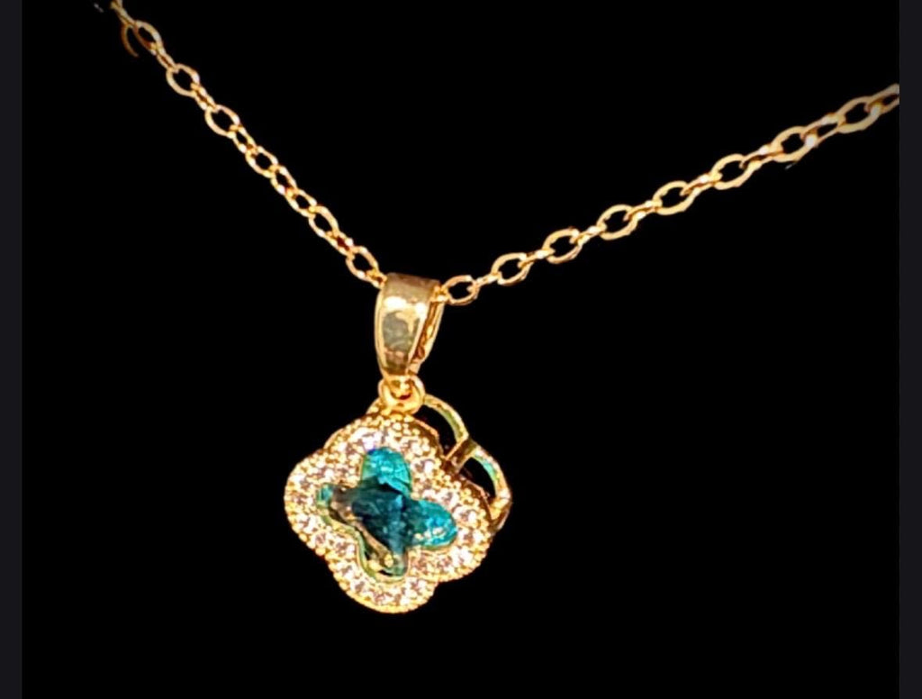 Celestial Clover Light Blue Zircon