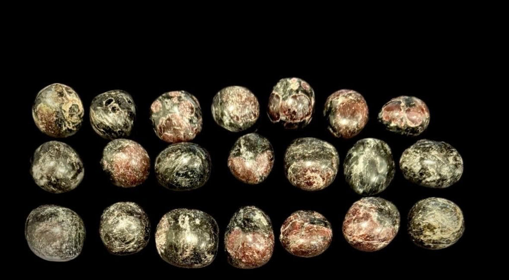 Garnet With Astrophyllite