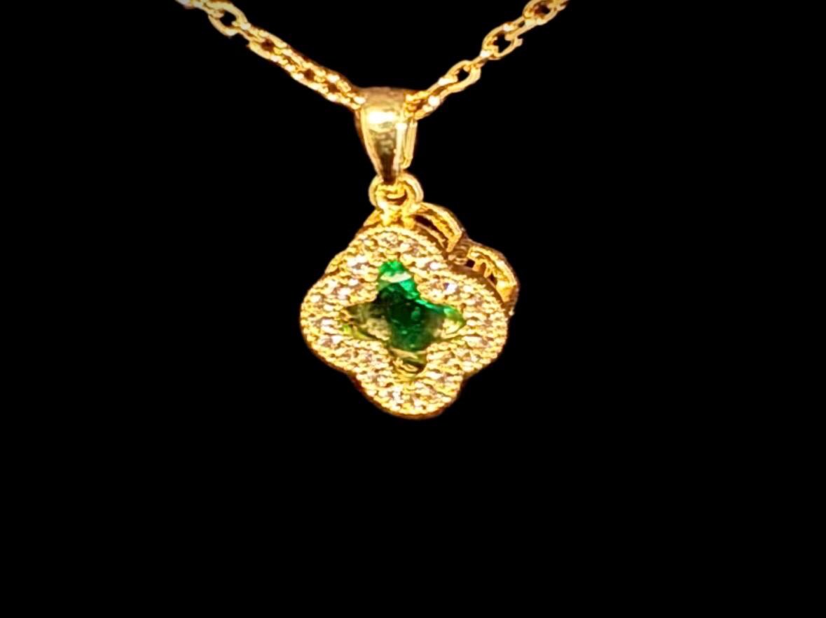 Harmony Clover Green Zircon