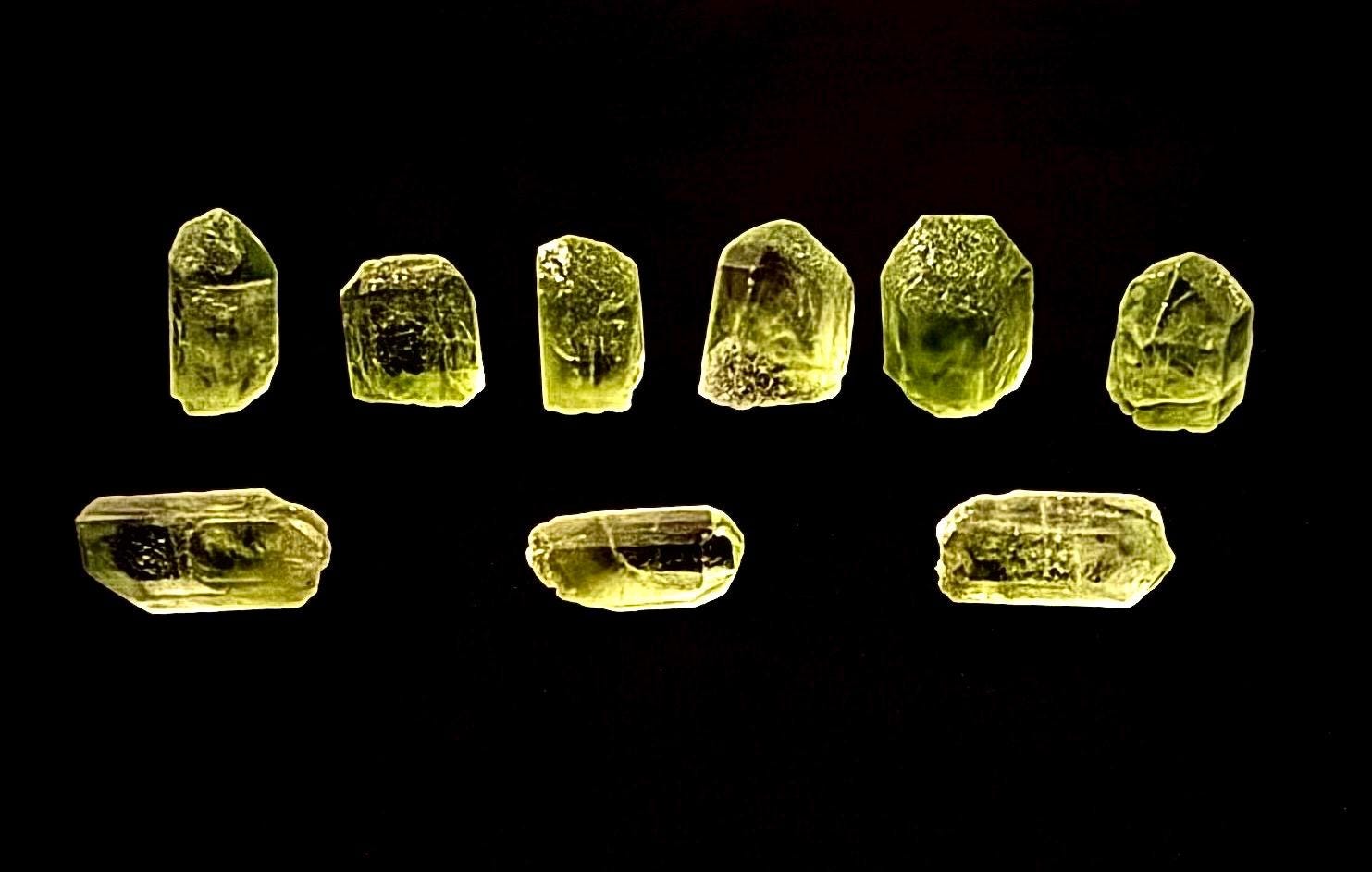 Authentic Peridot Raw Gems From Pakistan