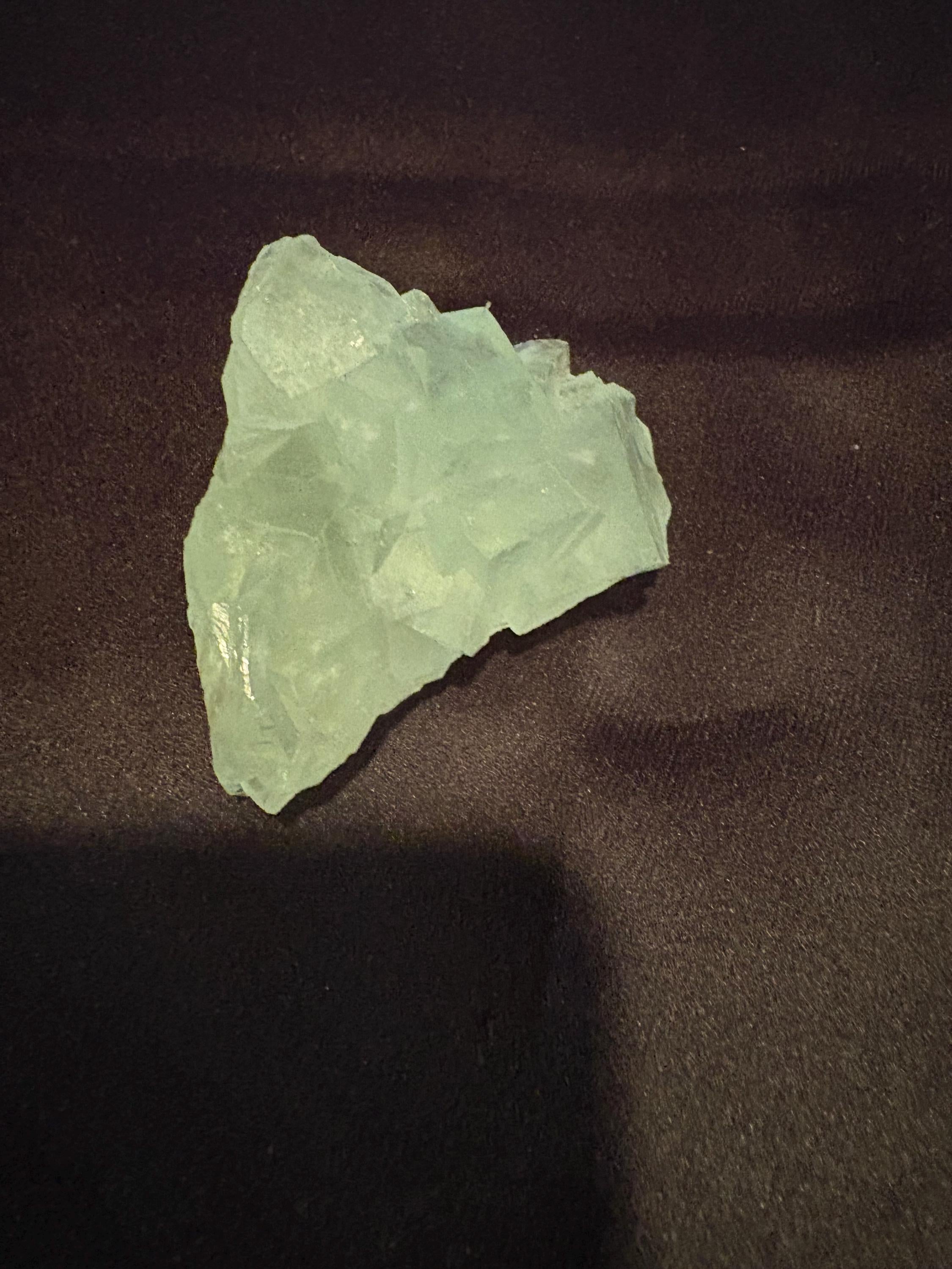 Green Cubed Fluorite                         Xianghualing, Hunan Province, China