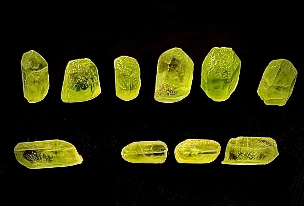 Authentic Peridot Raw Gems From Pakistan