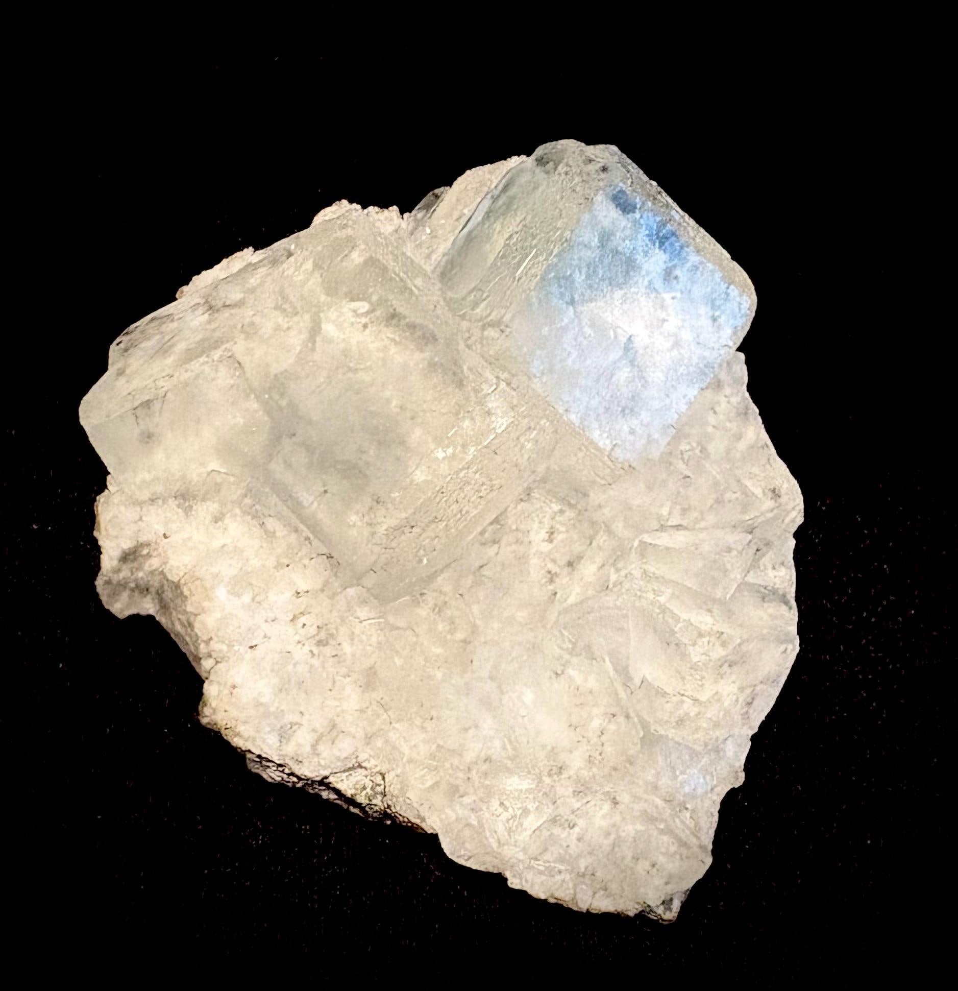 White Cubed Fluorite                         Xianghualing, Hunan Province, China