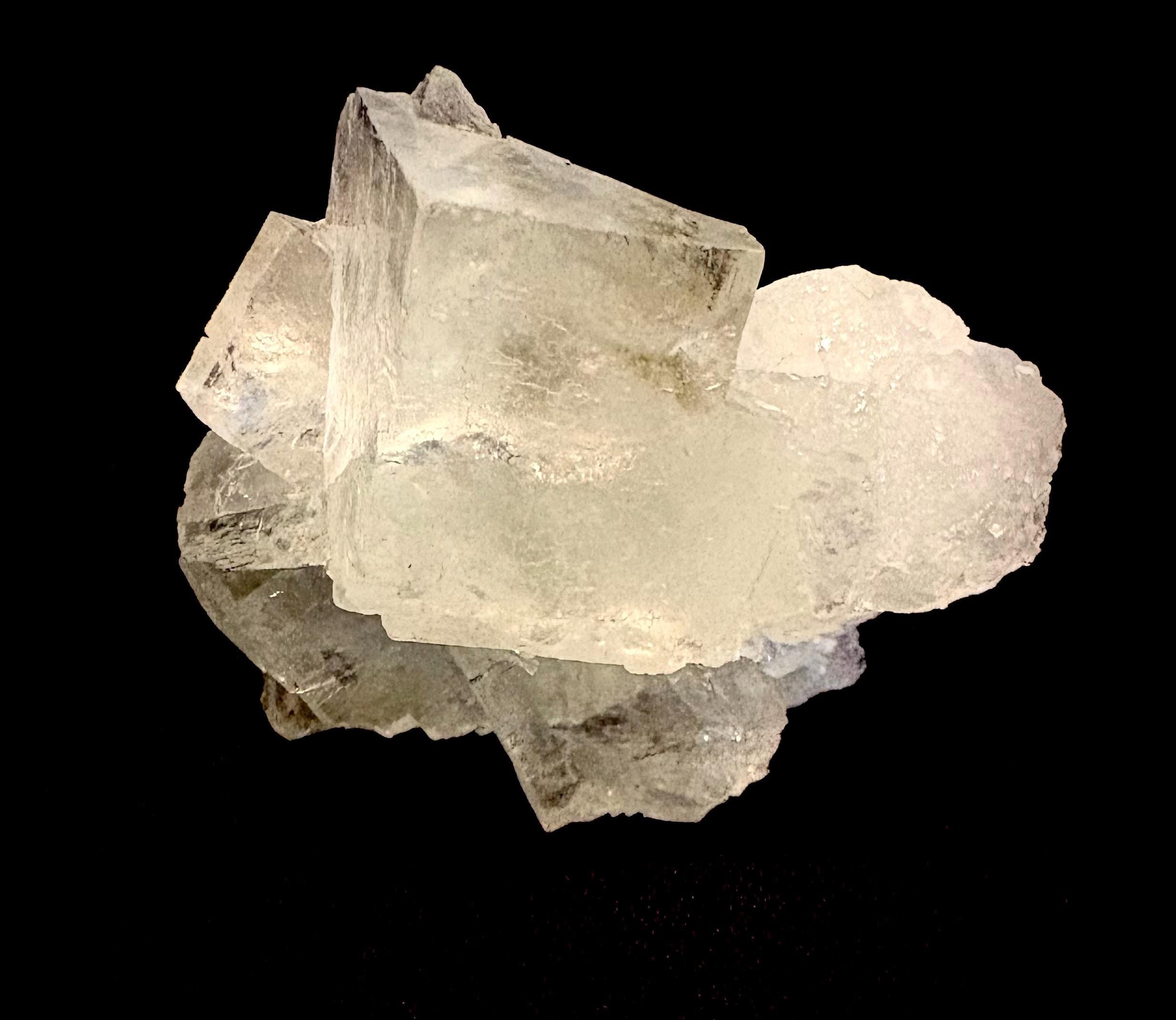 Green Cubed Fluorite                         Xianghualing, Hunan Province, China