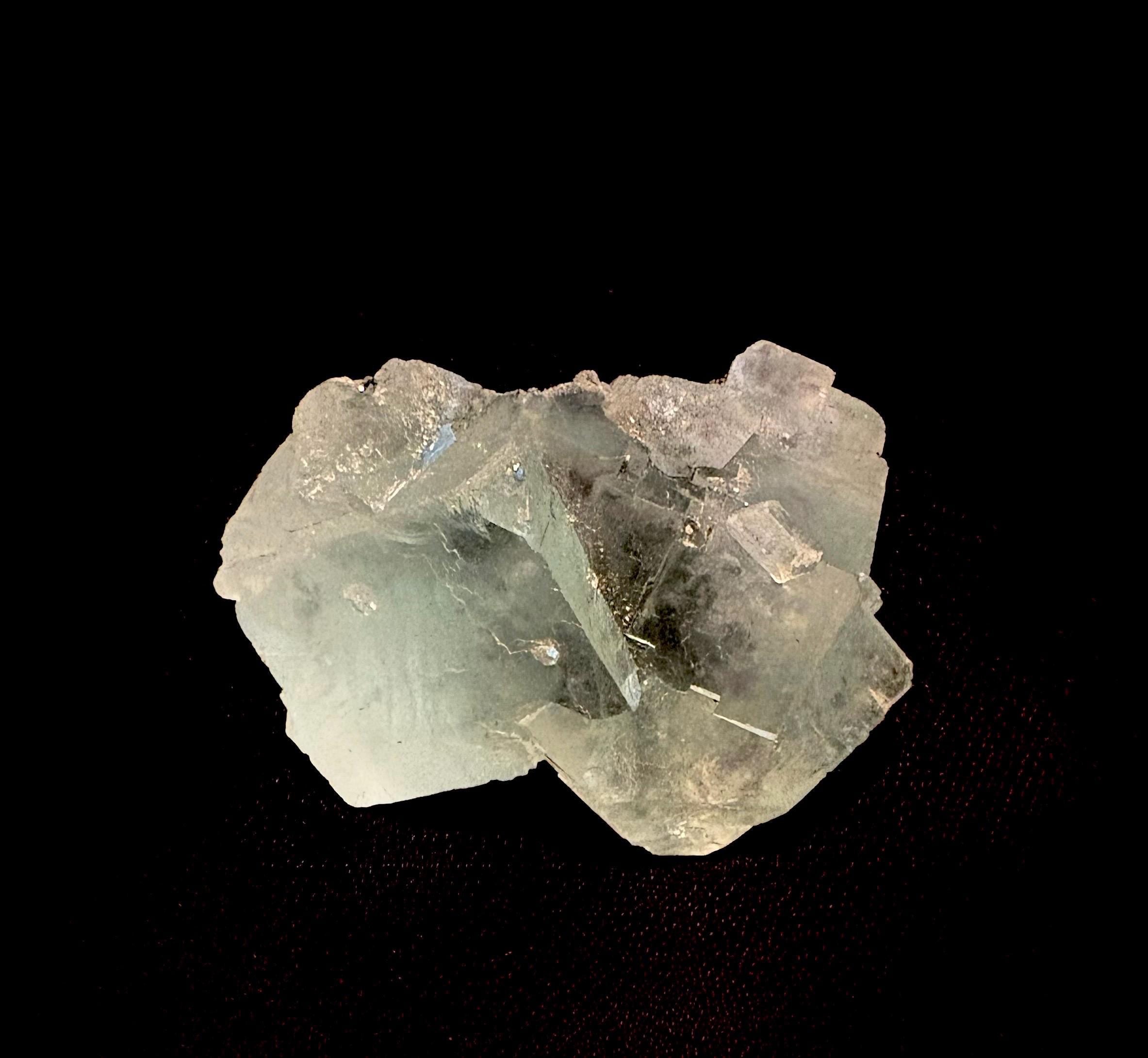 Green Cubed Fluorite                         Xianghualing, Hunan Province, China