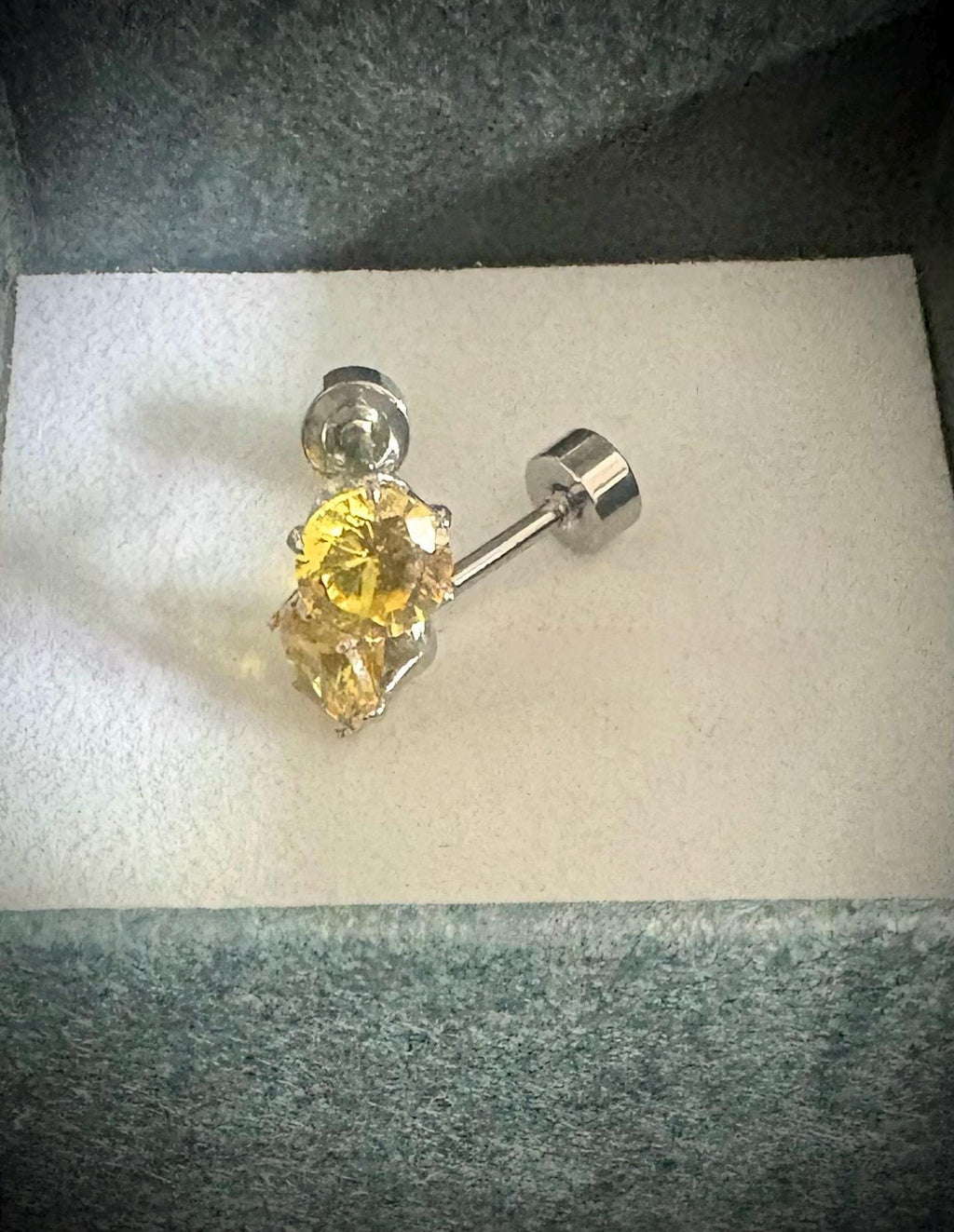 5mm Citrine Earrings