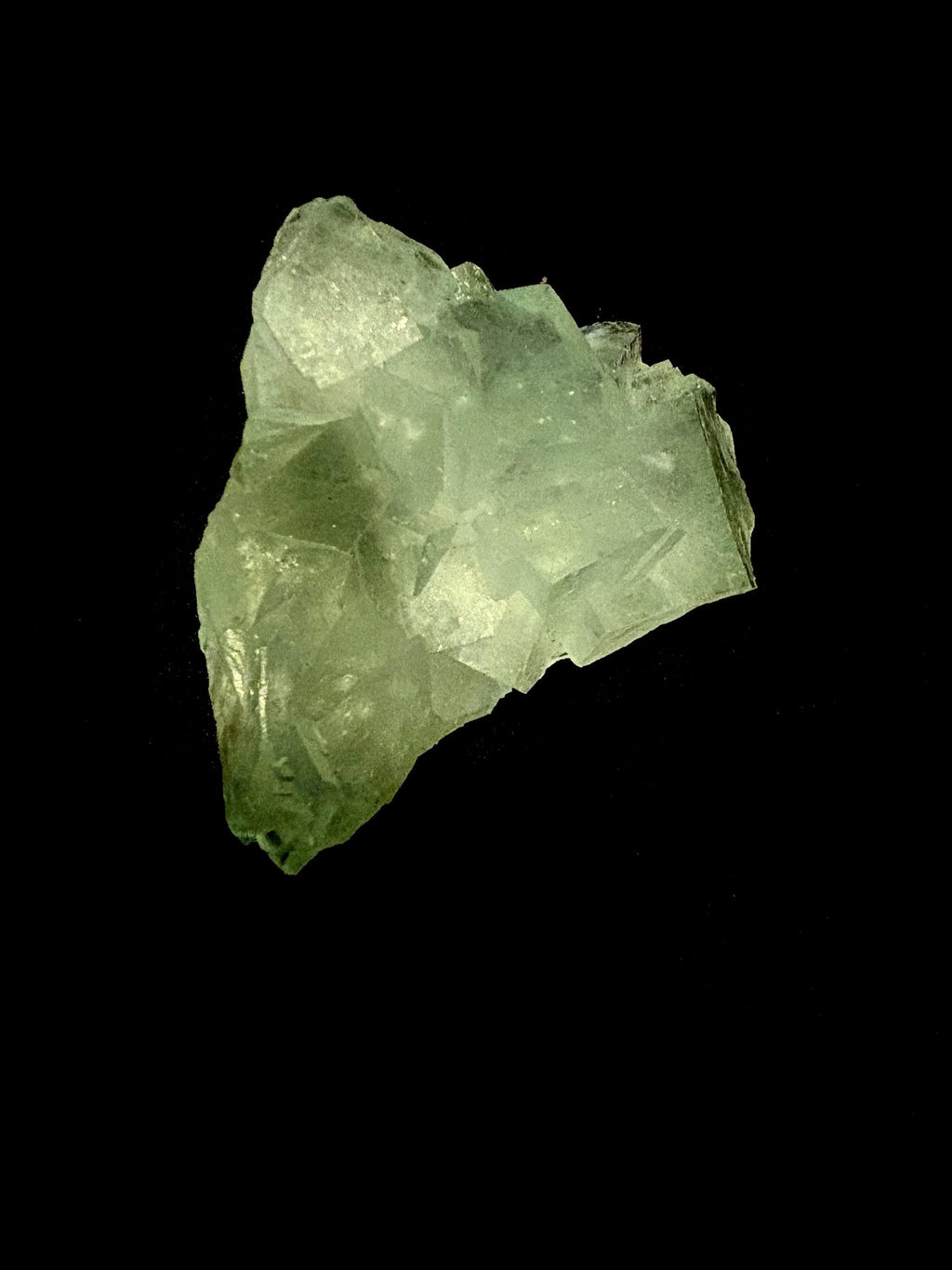 Green Cubed Fluorite                         Xianghualing, Hunan Province, China