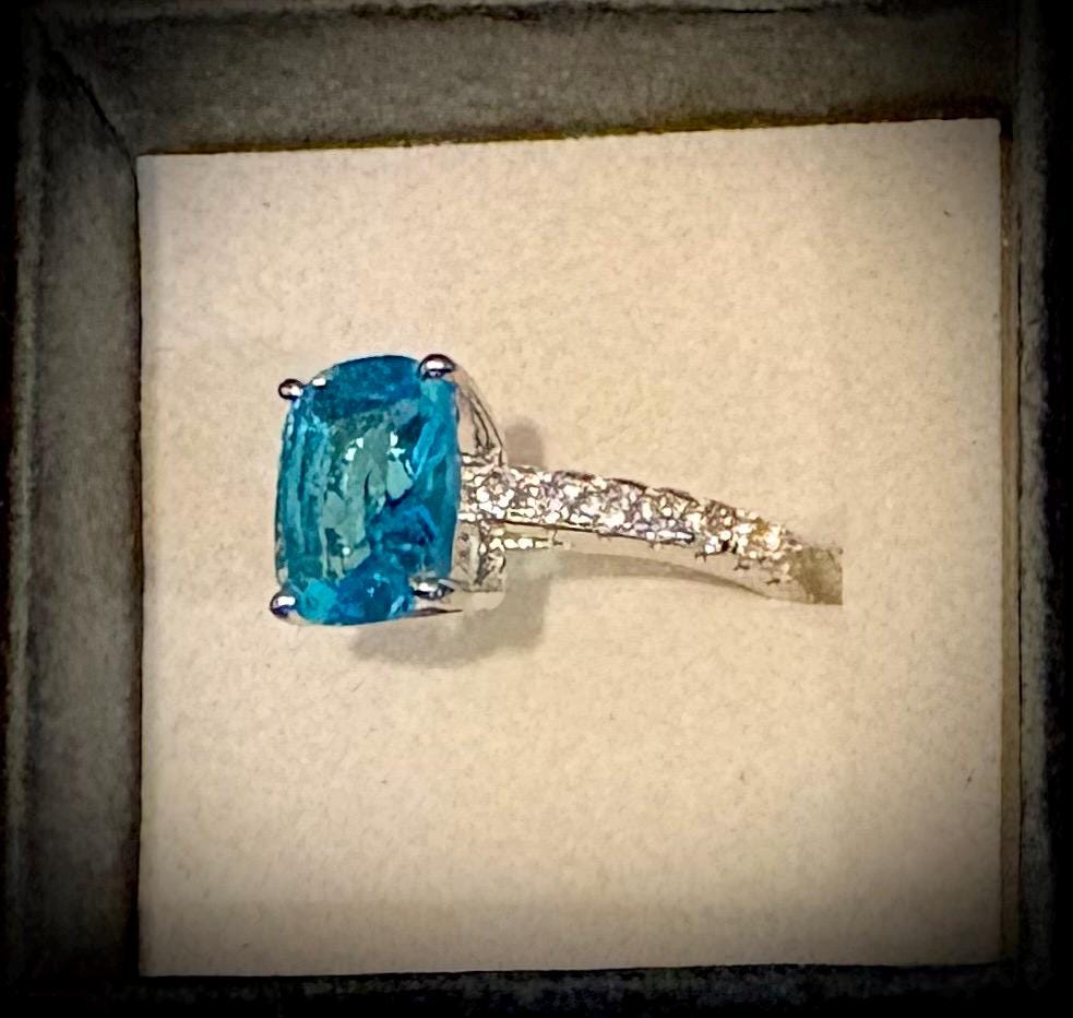 925 Silver Moissanite Ring