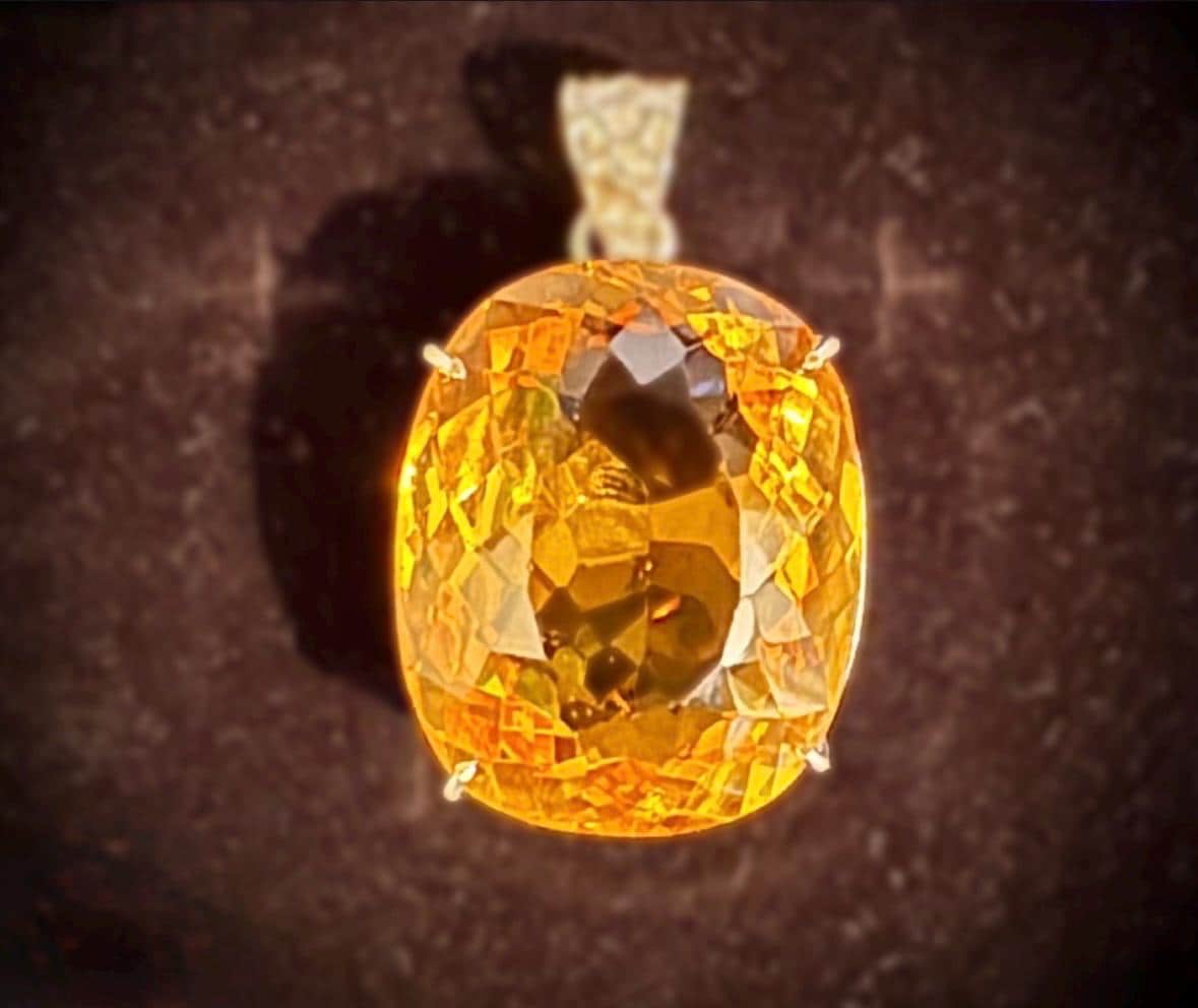 106ct Yellow Topaz