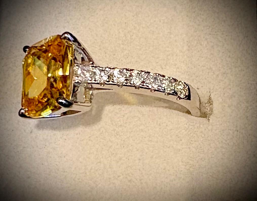 925 Silver Moissanite Ring